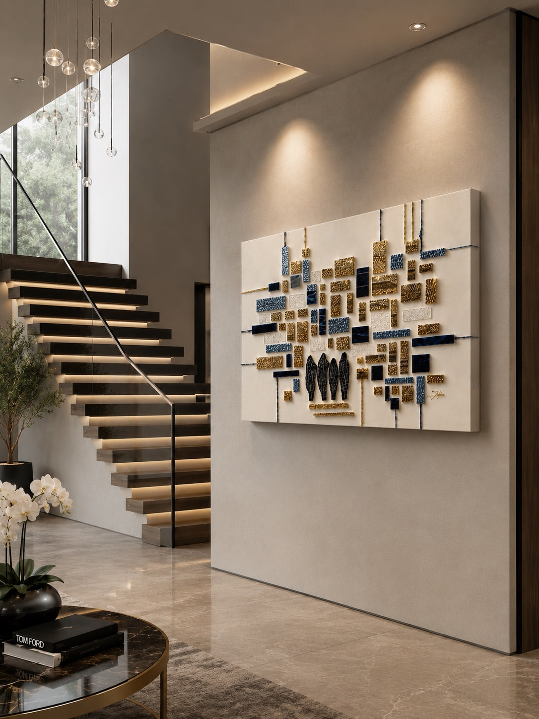 The Kotel- Mosaic on Resin