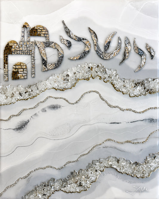 Jerusalem- Mosaic on Resin